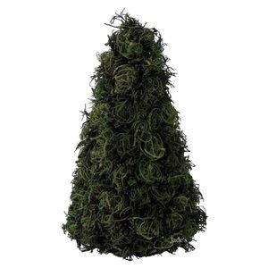 IKEA VINTER 2021 Handmade cone-Christmas Tree decoration/green 12" NEW